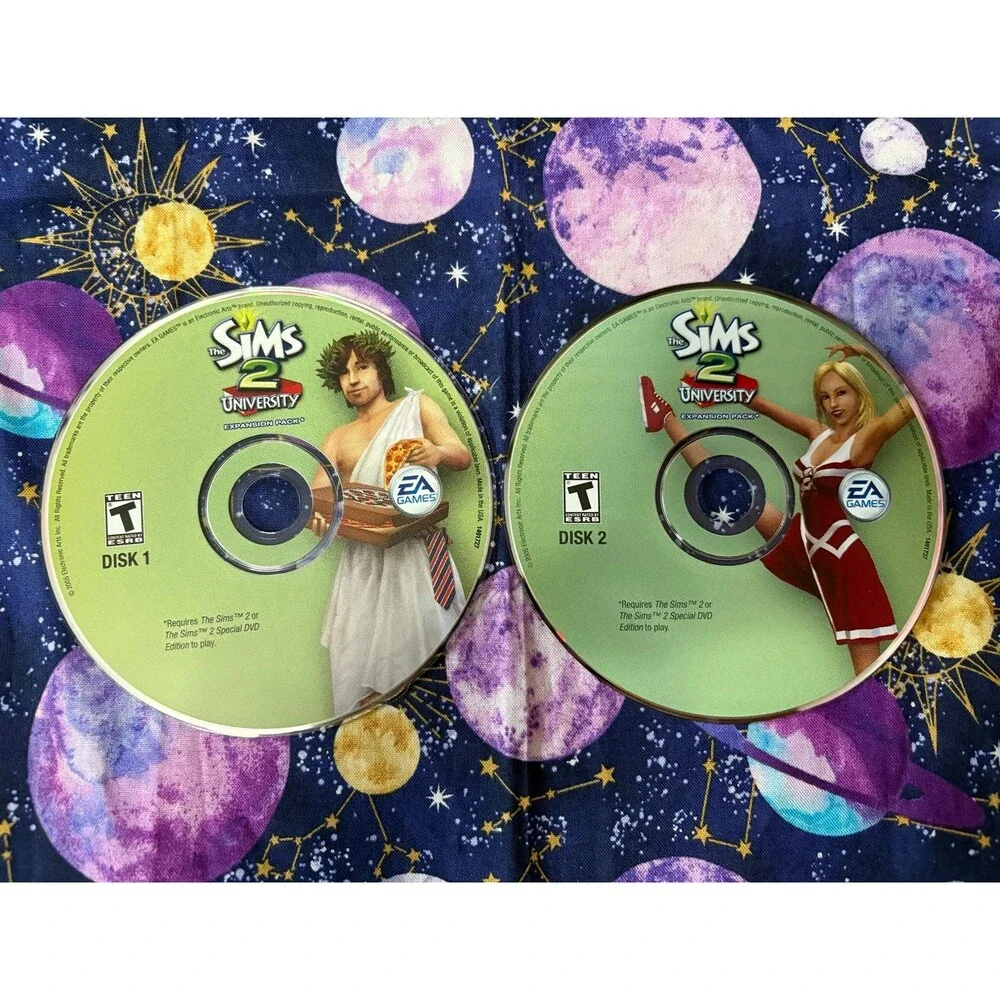 The Sims 2 University Expansion Pack PC-CD Rom